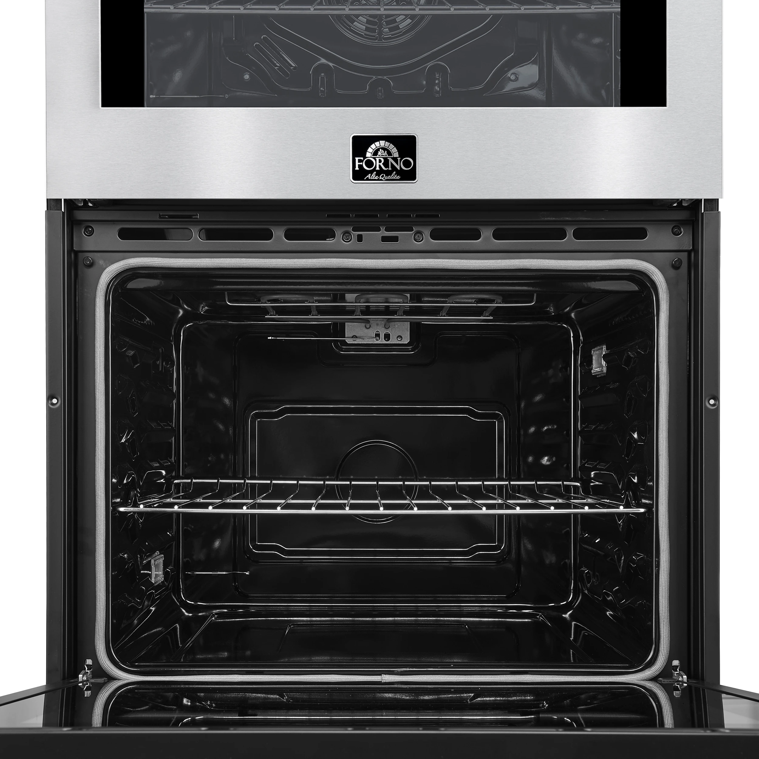 Vomero 30-Inch Double Wall Oven, Stainless Steel, 10 cu.ft Total Capacity, 7100W Convection, Mechanical Controls, Self-Cleaning Function FBOEL132430