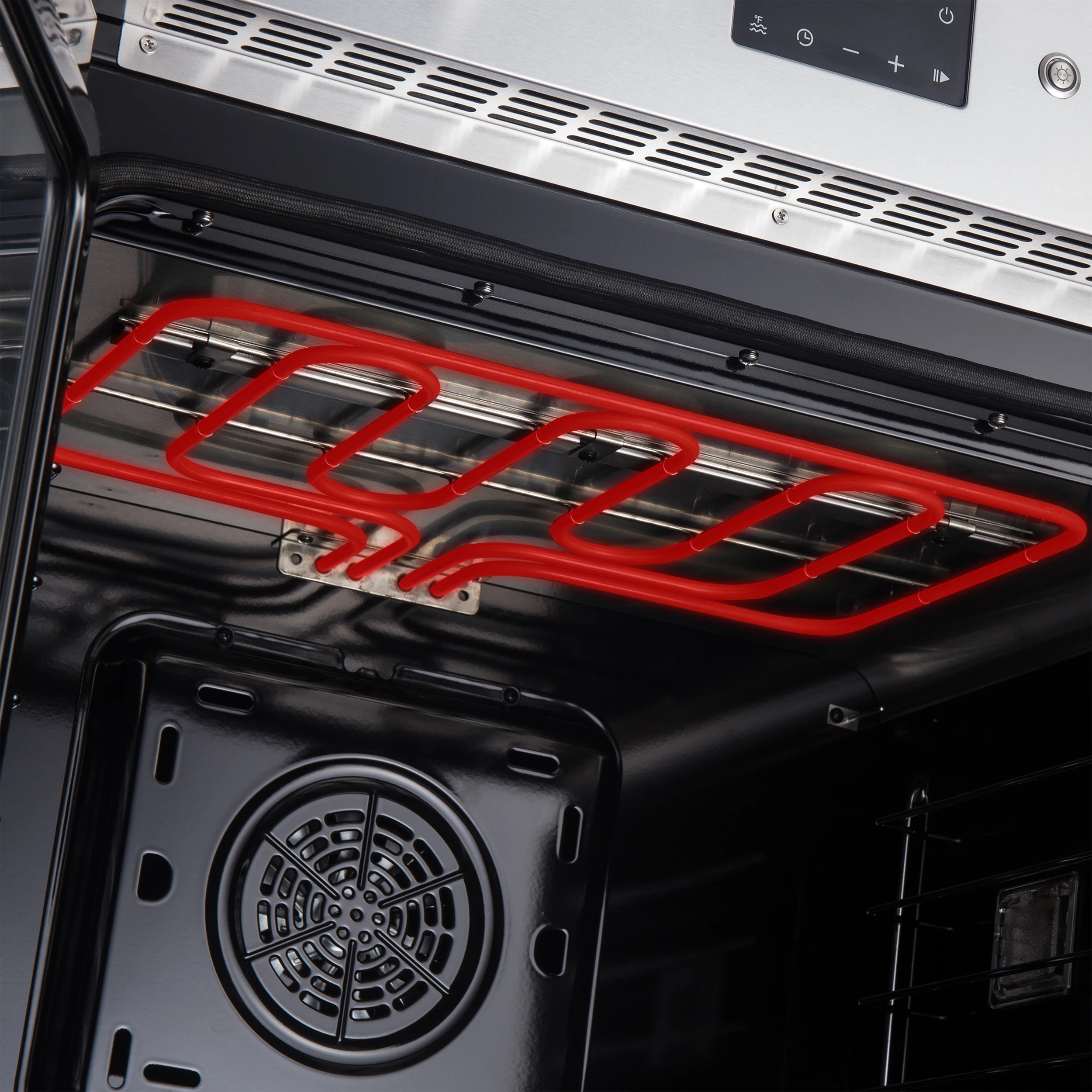 Asti 30-Inch French Door Electric Wall Oven in Stainless Steel, 3.68 cu. ft. True Convection, 3,600W, Air Fry, Sous Vide, Self-Clean FBOEL133330