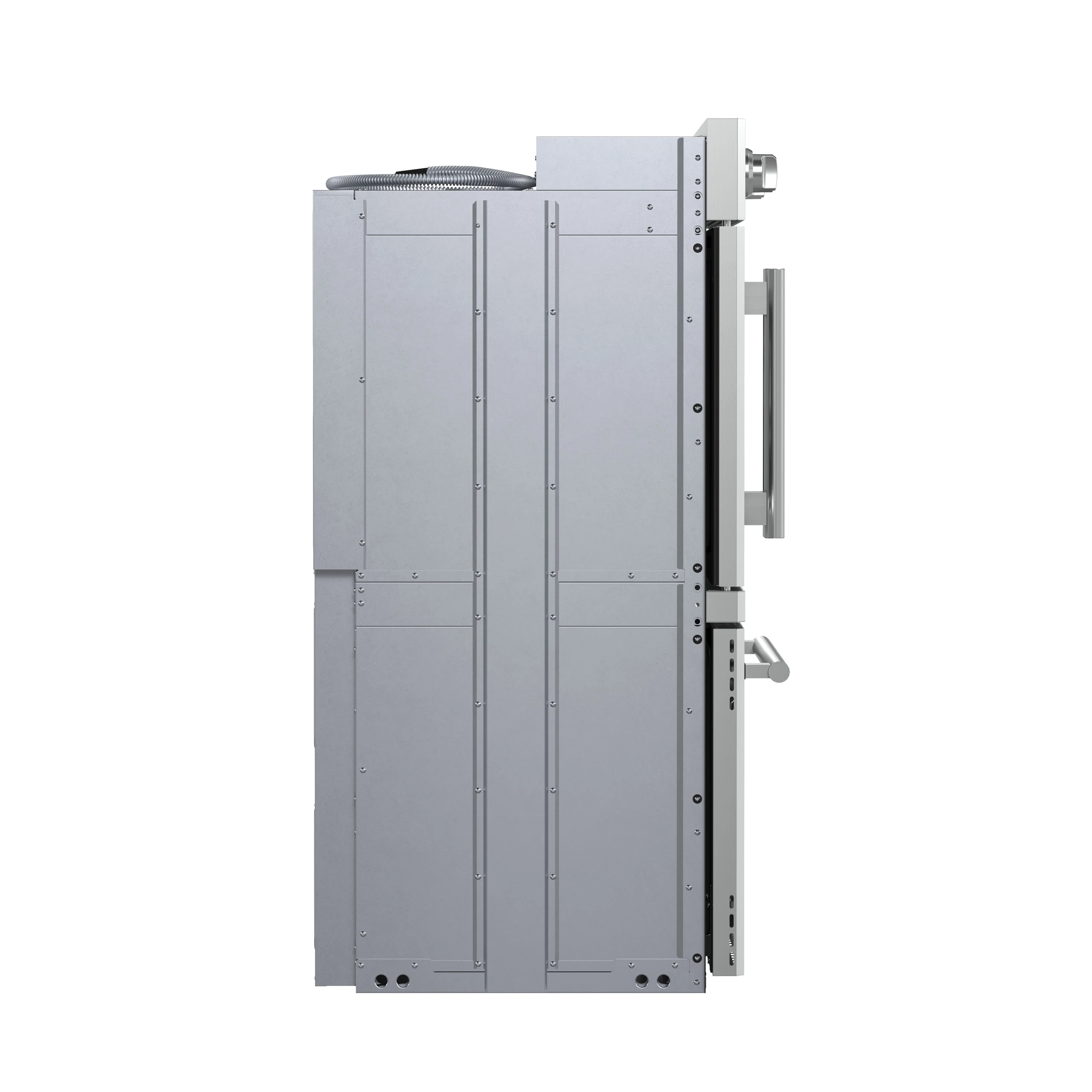 Asti 30-Inch Double Electric Wall Oven with Upper French Doors in Stainless Steel, 7.36 cu. ft. Dual True Convection, 7,200W, Air Fry, Sous Vide, Self-Clean FBOEL134030