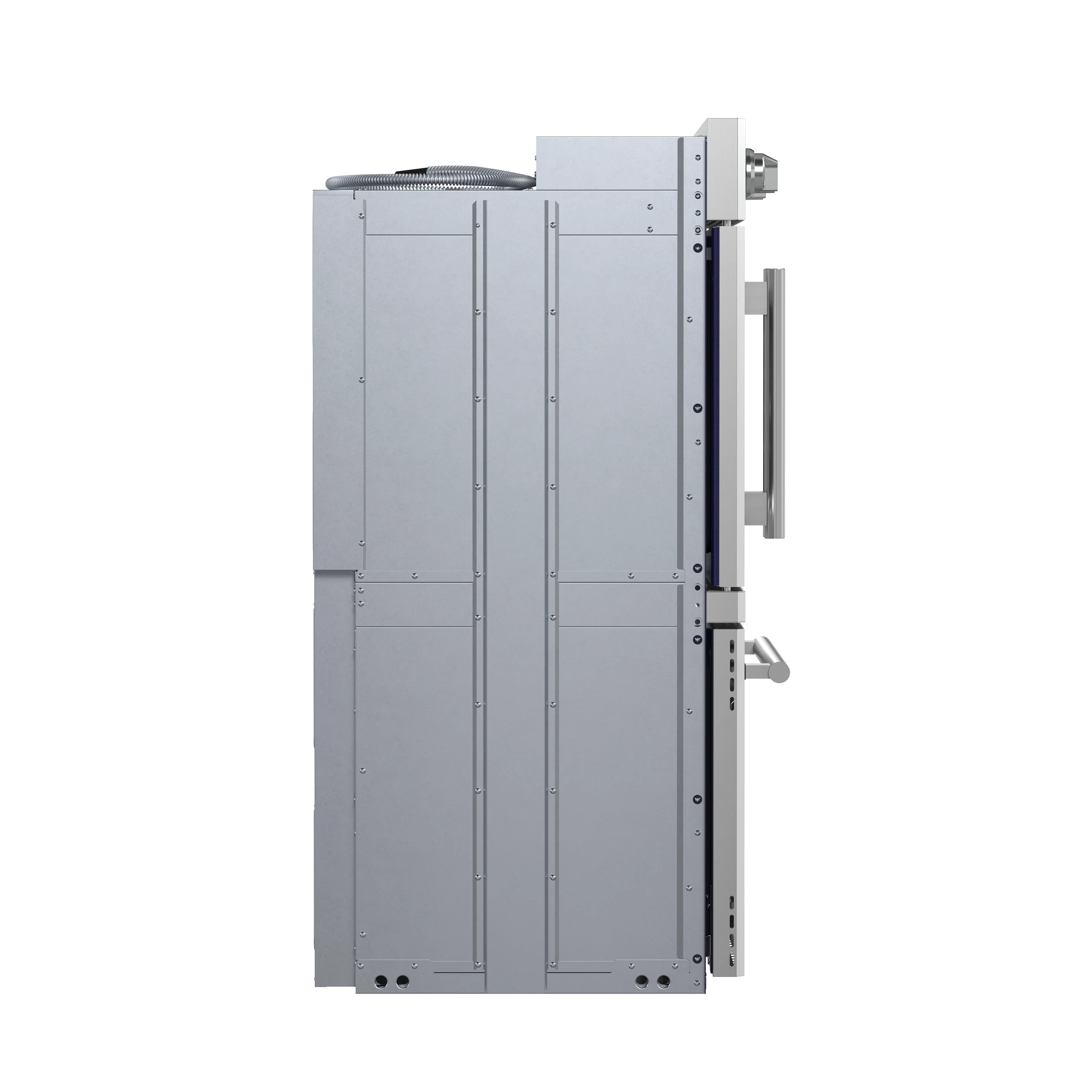 Gallico 30-Inch Electric French Door Double Oven, Stainless Steel, Convection Cooking, Touch Control Panel, Self-Cleaning Function FBOEL138830