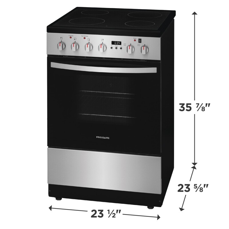 24" Freestanding Electric Range FCFE2425AW