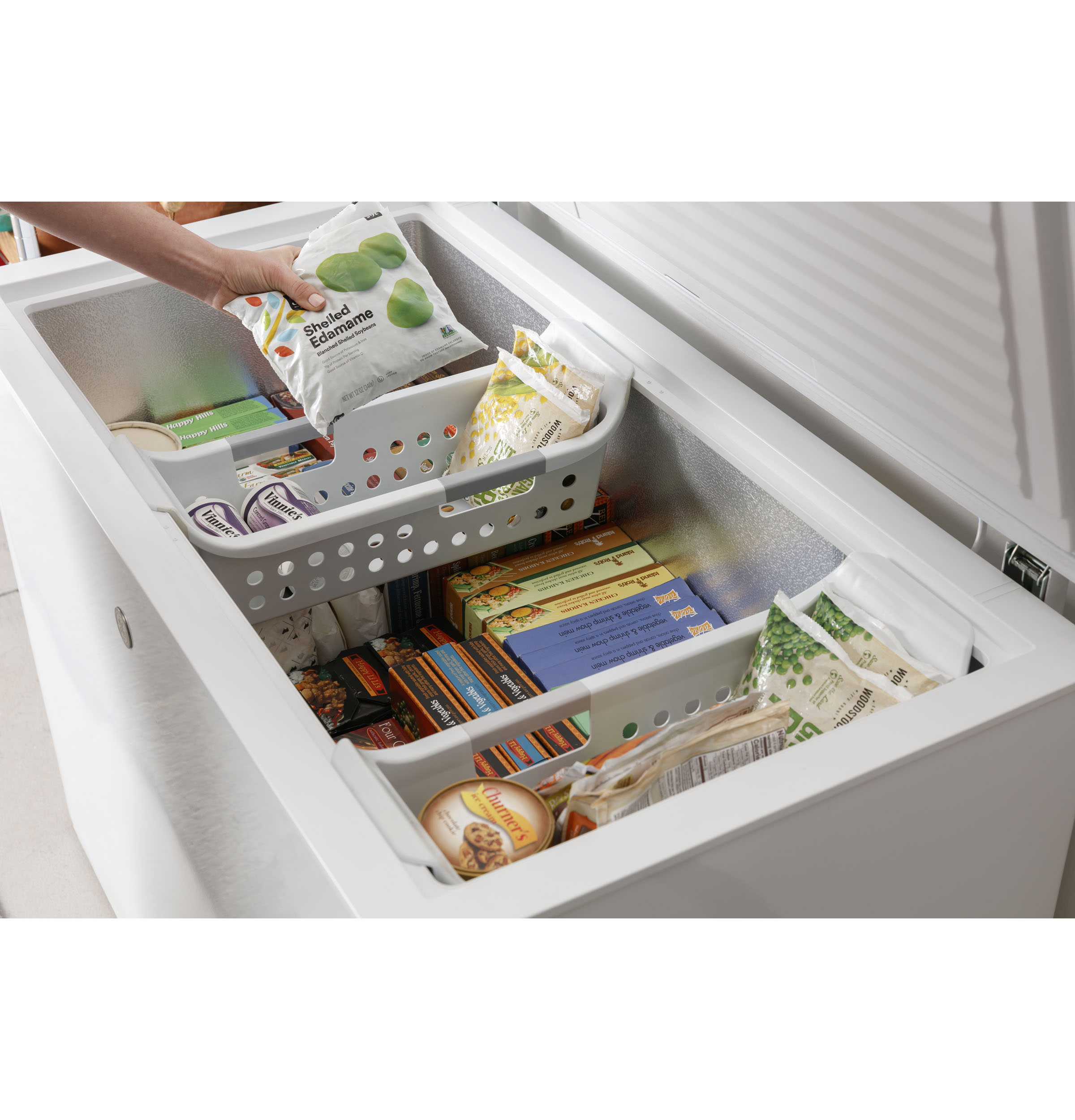 10.7 Cu. Ft. Manual Defrost Chest Freezer FCM11SRWW