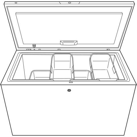 15.6 Cu. Ft. Manual Defrost Chest Freezer FCM16DJWW
