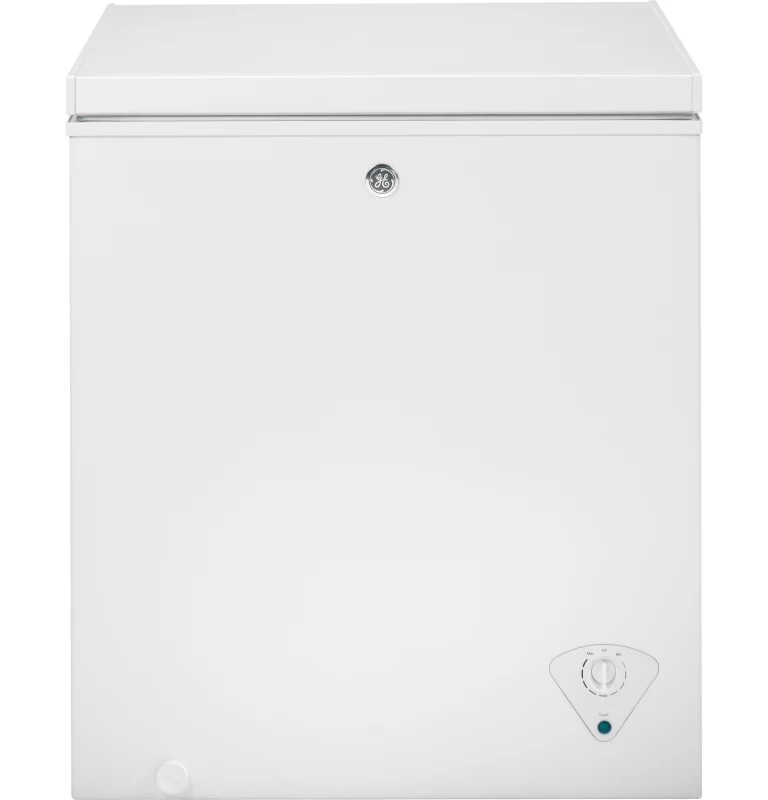 GE 5.1 Cu. Ft. Manual Defrost Chest Freezer White FCM5STWW Picture 1