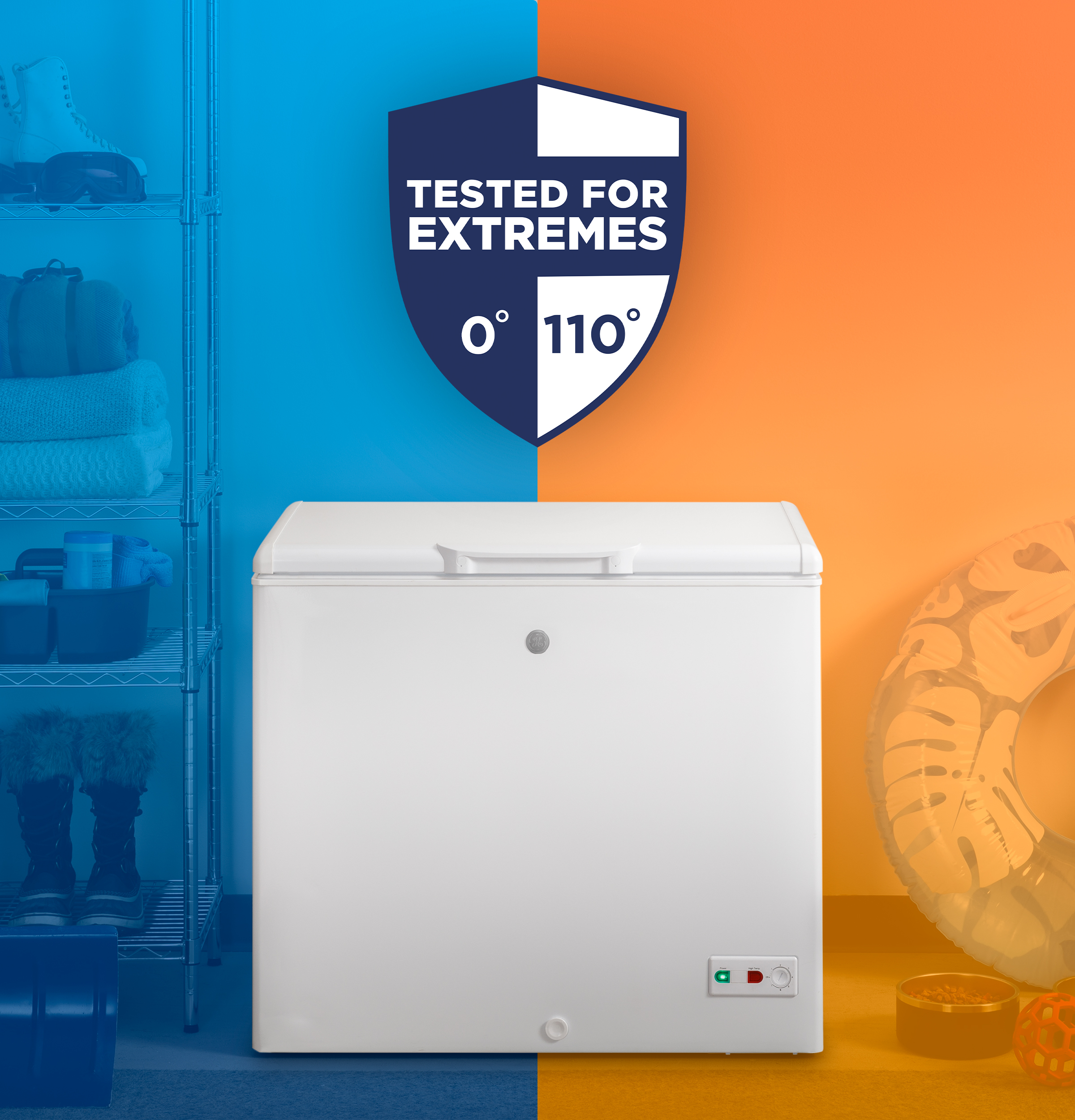 8.8 Cu. Ft. Manual Defrost Chest Freezer FCM9SRWW