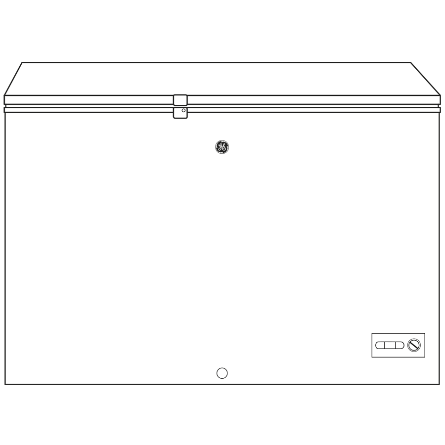 8.8 Cu. Ft. Manual Defrost Chest Freezer FCM9SRWW