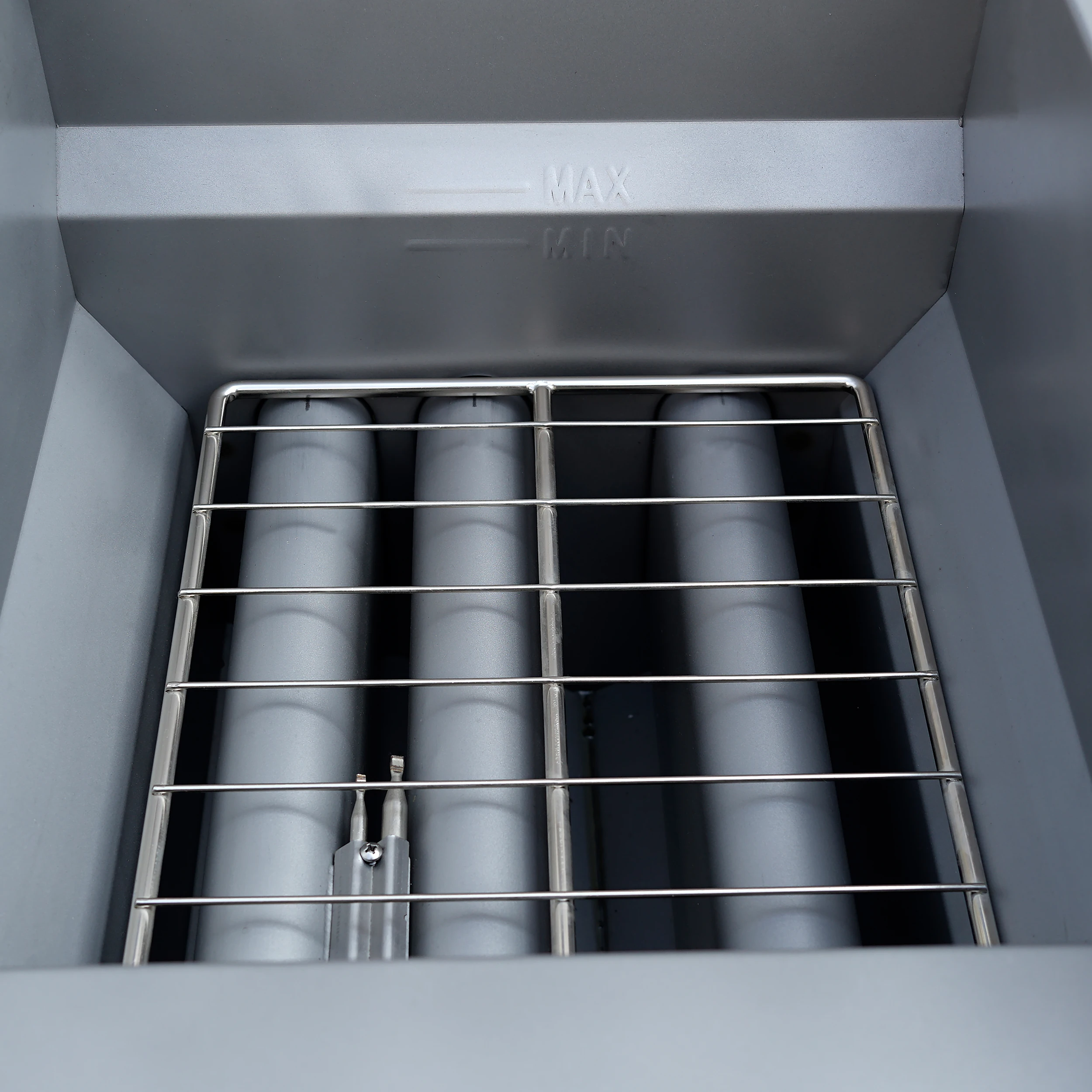 Commerciale Natural Gas Deep Fryer, 3 Burners 90,000 BTU, 40 lbs, Millivolt Control FCMGF0048