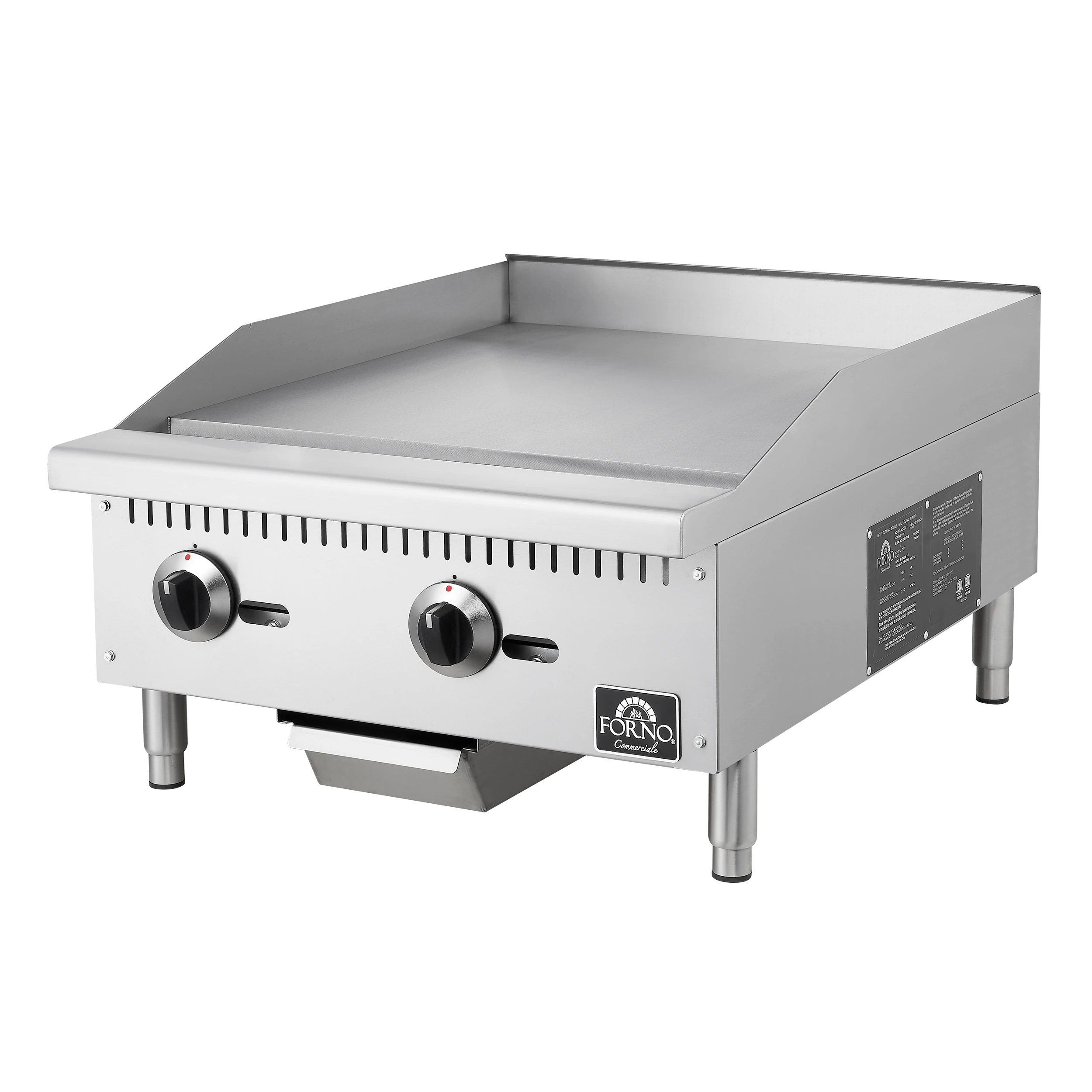 Commerciale 24 Inch Gas Griddle FCMGG005524