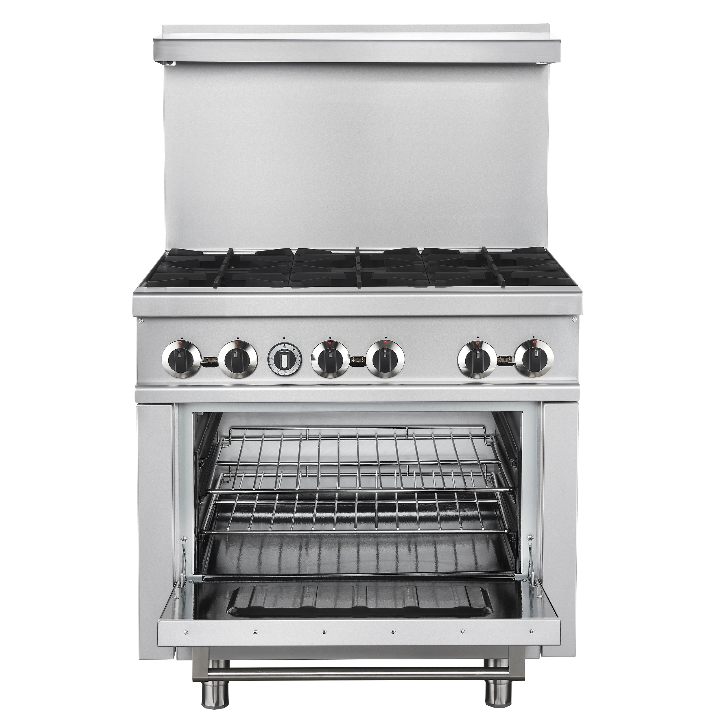 Commerciale 36 Inch Gas Range with 6 Burners FCMGR009336