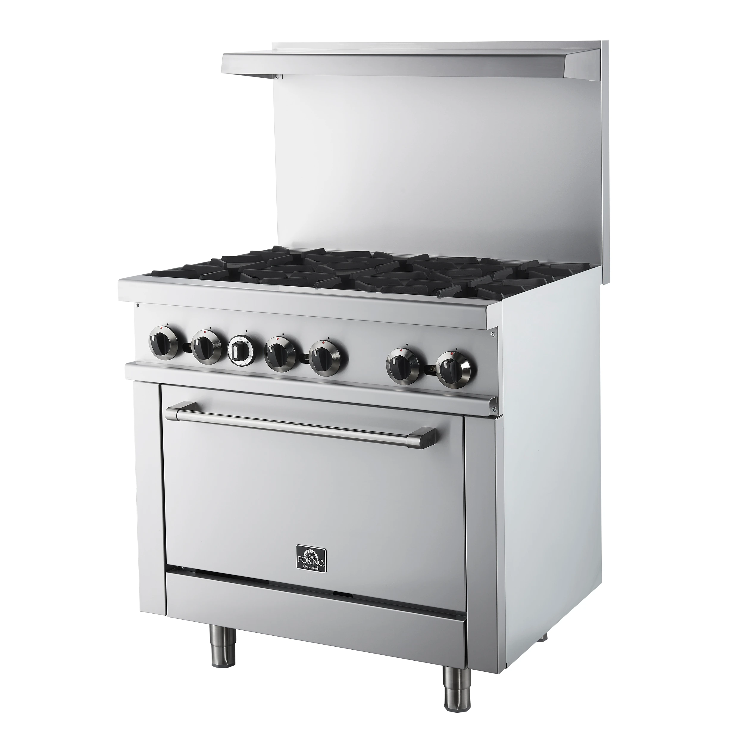 Commerciale 36 Inch Gas Range with 6 Burners FCMGR009336