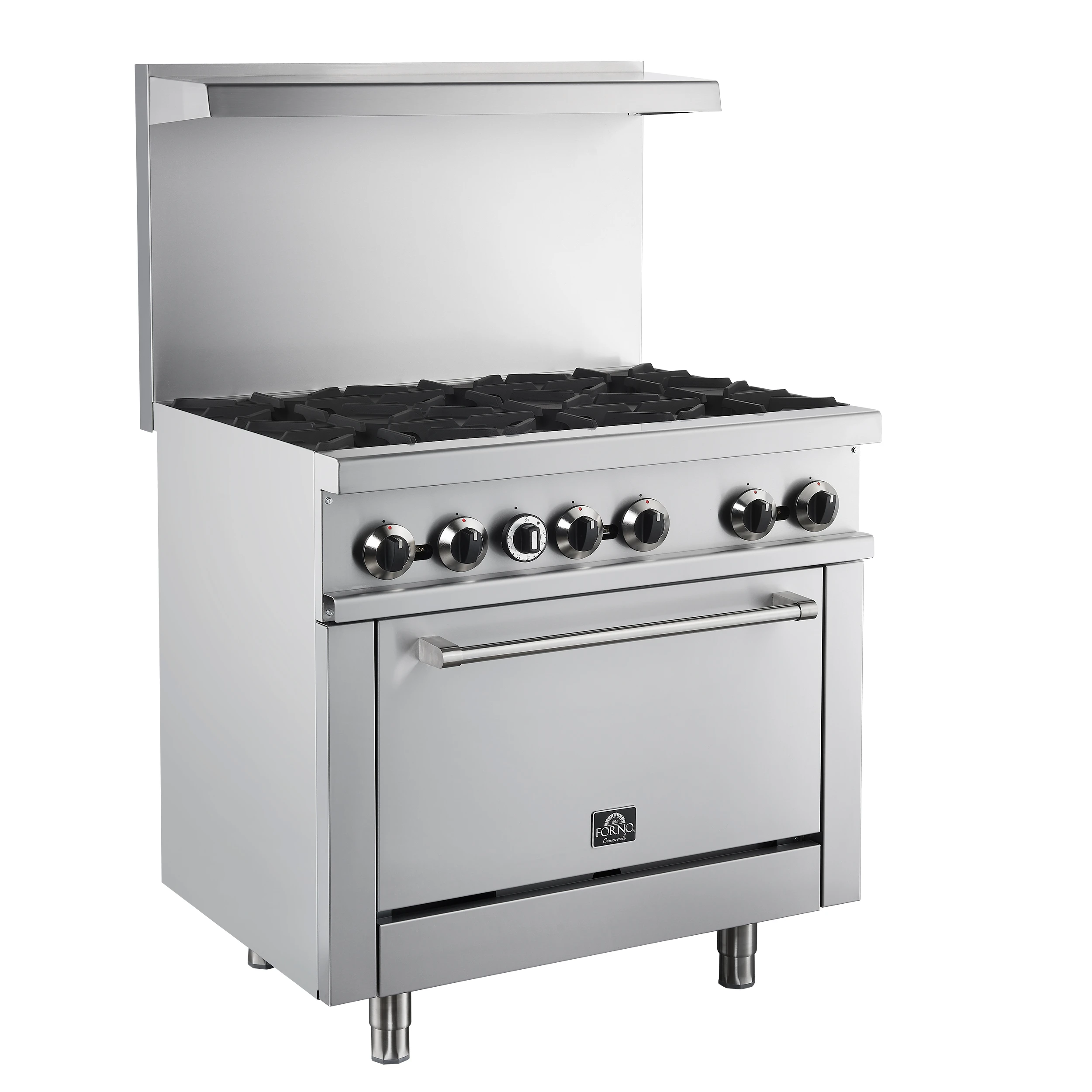 Commerciale 36 Inch Gas Range with 6 Burners FCMGR009336