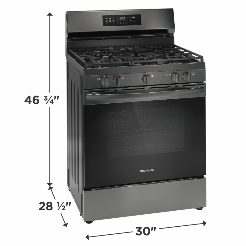 30" Gas Range with Air Fry FCRG3083AS