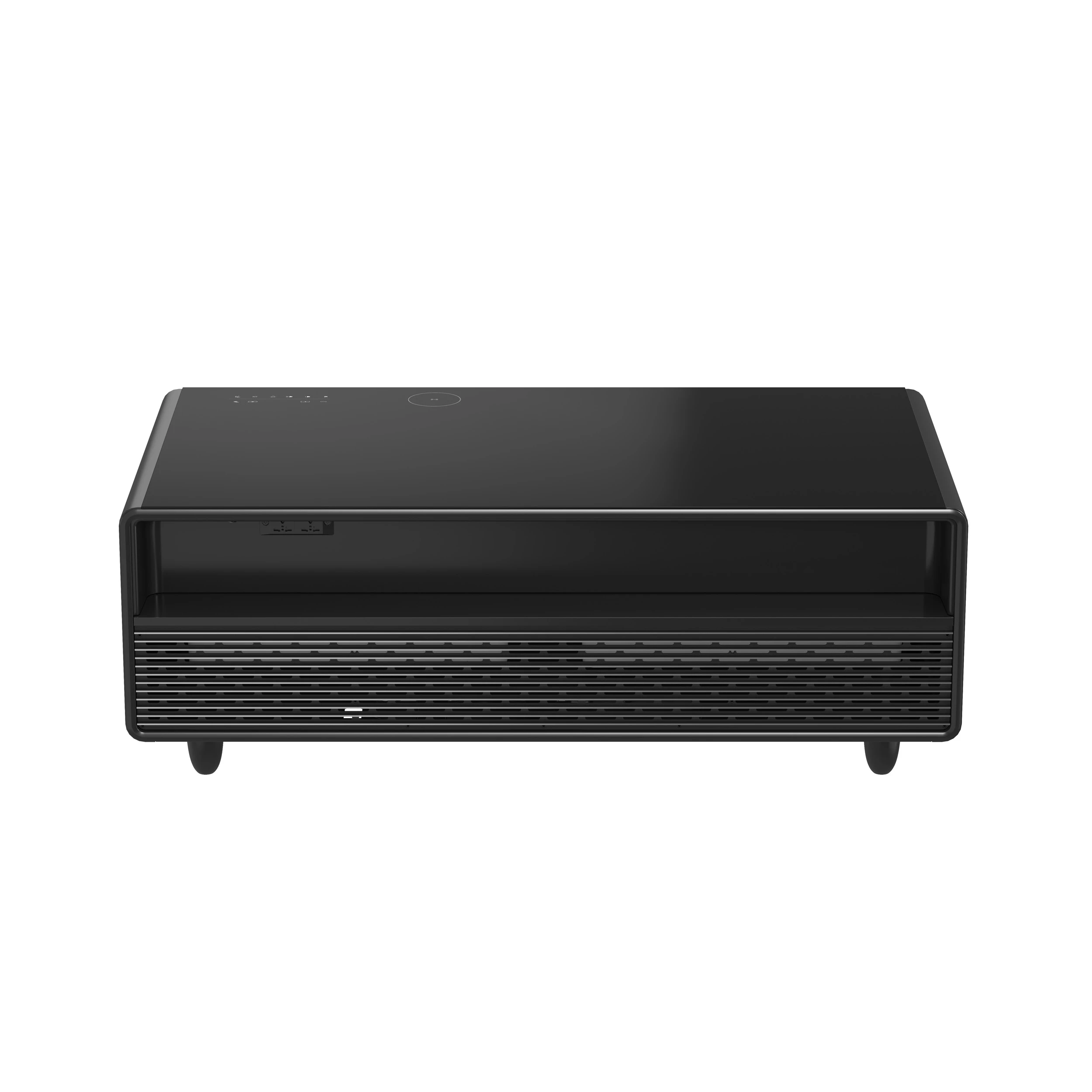Evoluto Tavolo 51-Inch Black Smart Coffee Table – Dual Refrigerator Drawers, Bluetooth 5.0 Audio, Wireless Charging & RGB Ambient Light FCTFR700651BLK
