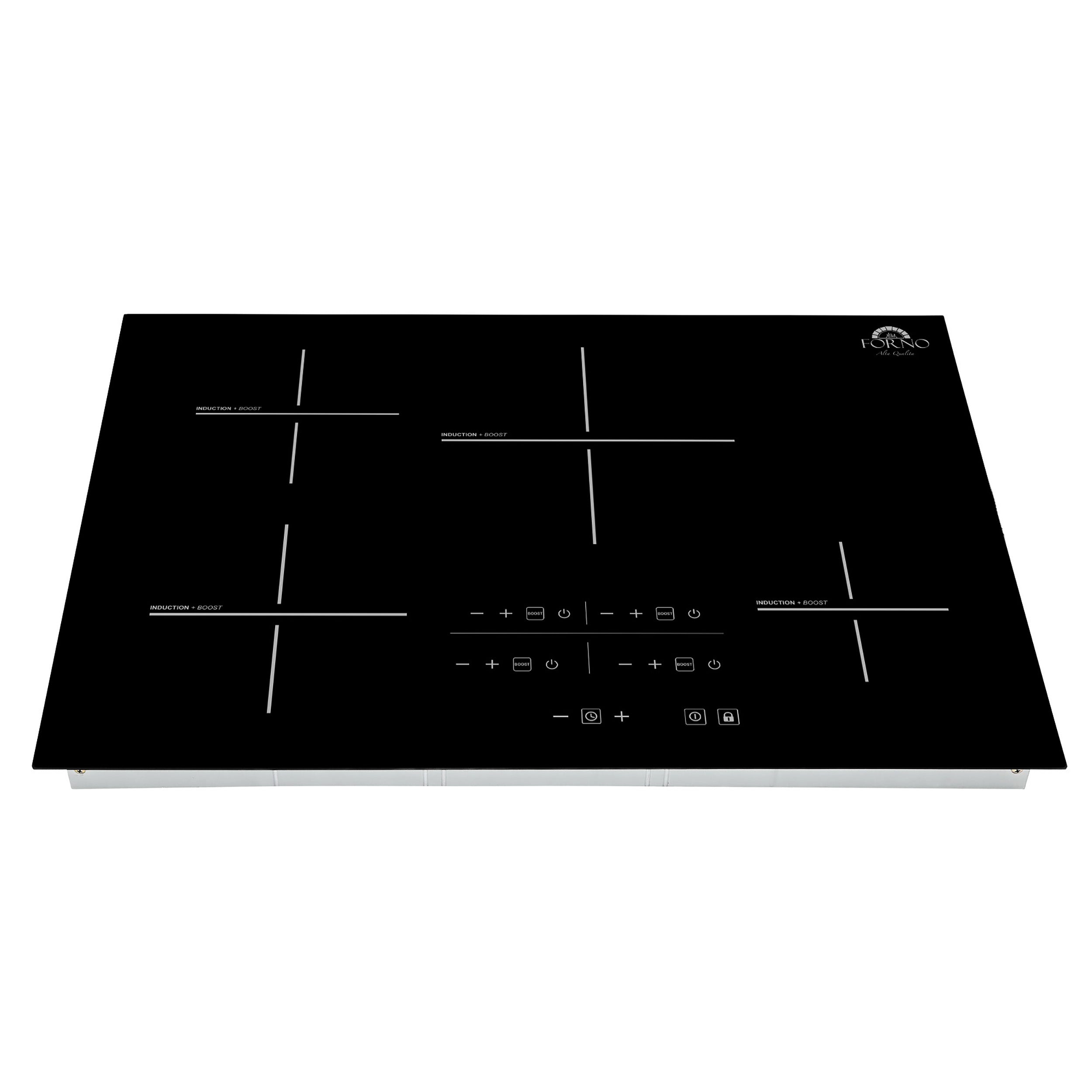 Lecce 30-Inch 4-Zone Induction Cooktop, Touch Control, Multiple Power Levels, Safety Features, Sleek Design FCTIN054530