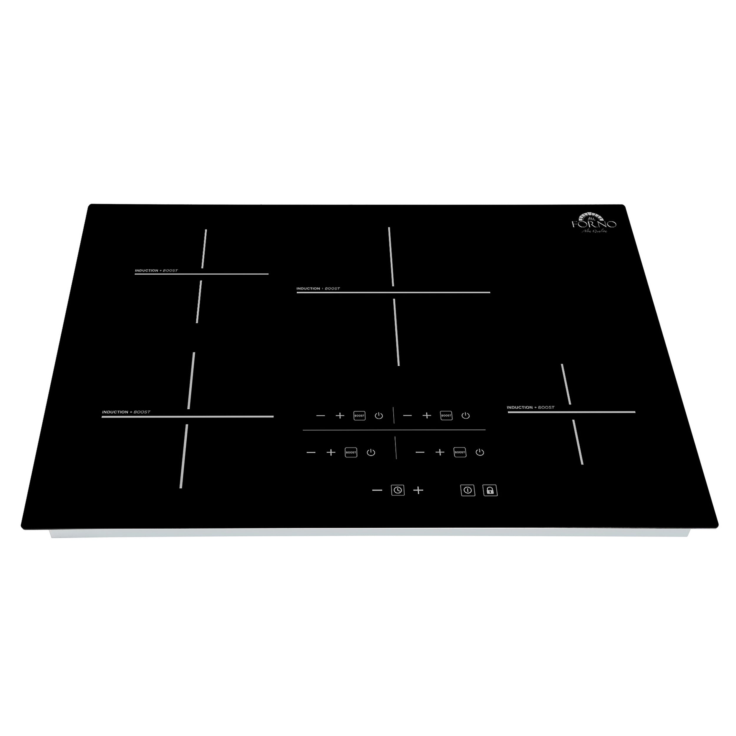 Lecce 30-Inch 4-Zone Induction Cooktop, Touch Control, Multiple Power Levels, Safety Features, Sleek Design FCTIN054530