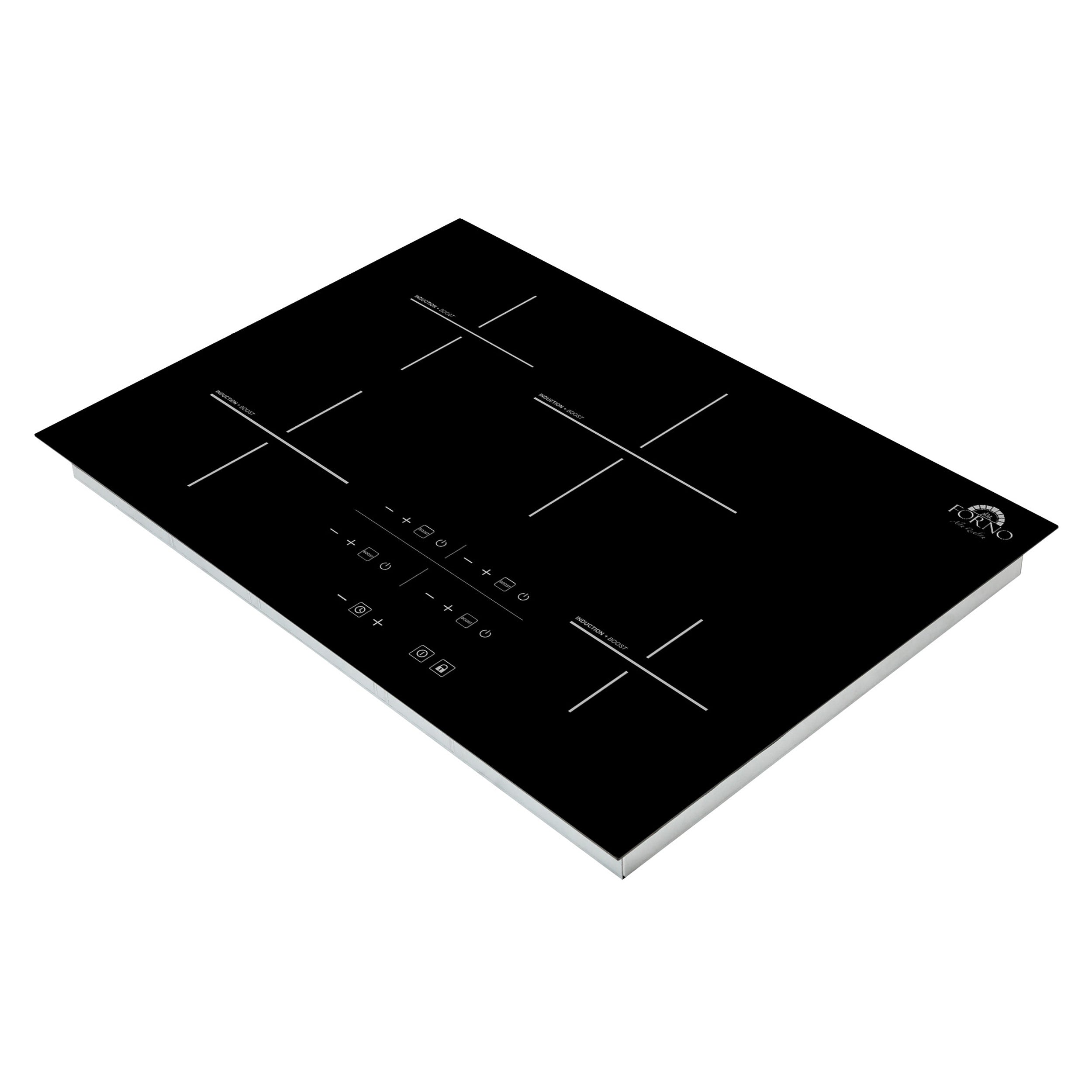 Lecce 30-Inch 4-Zone Induction Cooktop, Touch Control, Multiple Power Levels, Safety Features, Sleek Design FCTIN054530