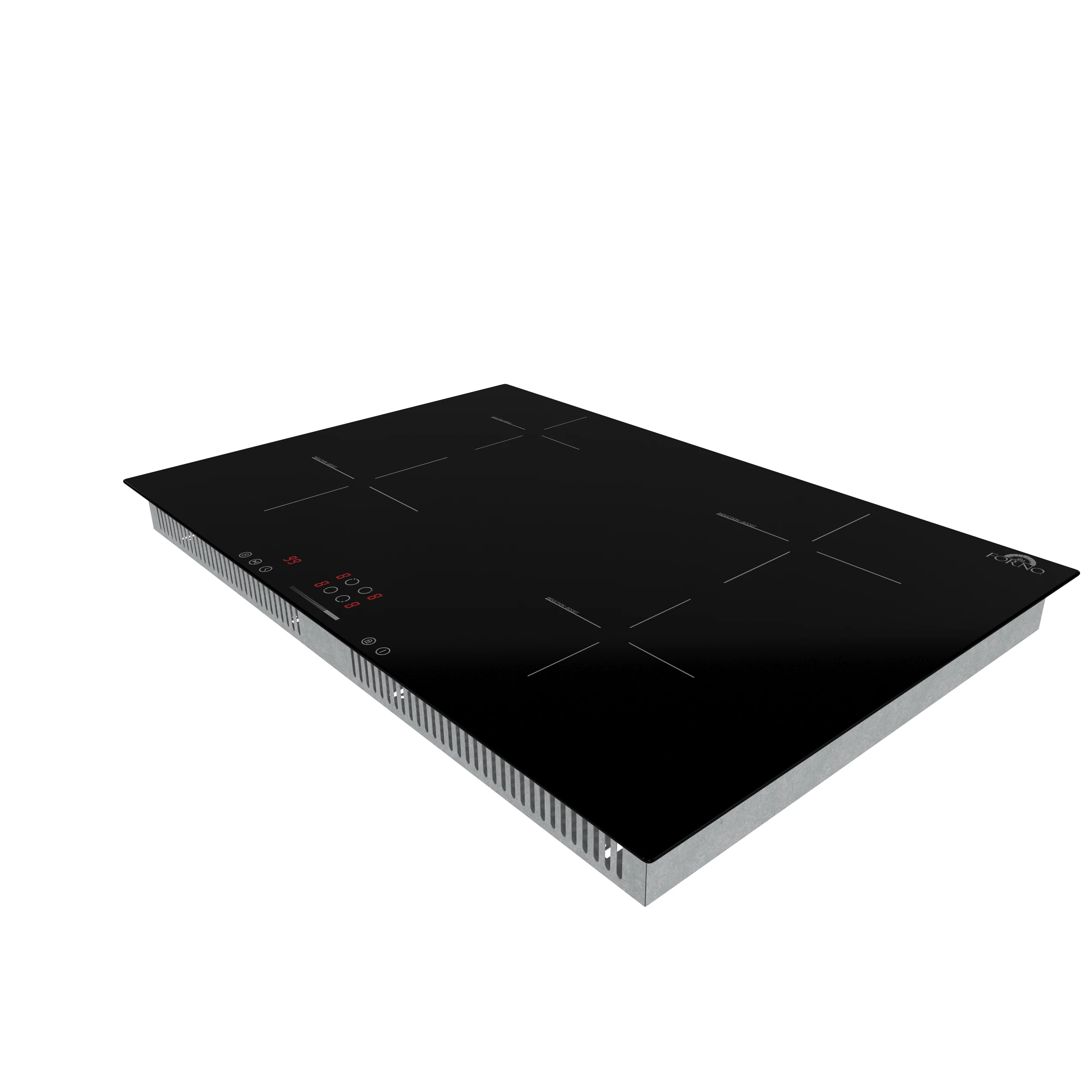 Parco 30-Inch Induction Cooktop, 4 Zones, 7,200W Total Power, Touch Control, 9 Power Levels, Booster Function FCTIN058330