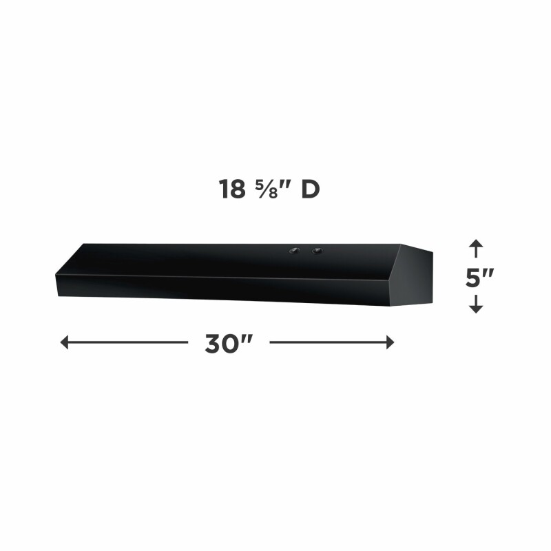 30" Overhead Range Hood FCVW3025AB