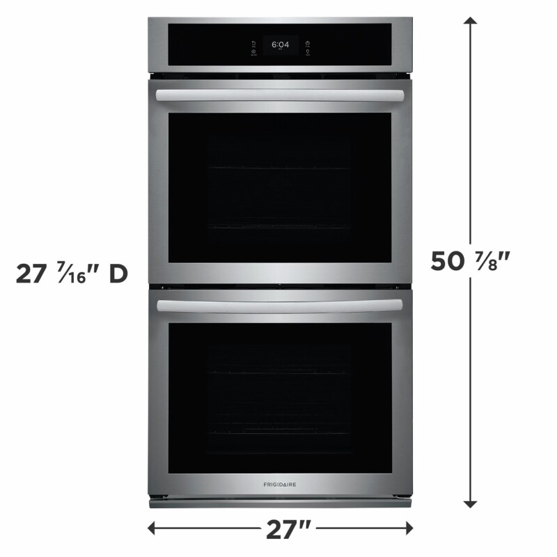 27" Double Electric Wall Oven with Fan Convection FCWD2727AS