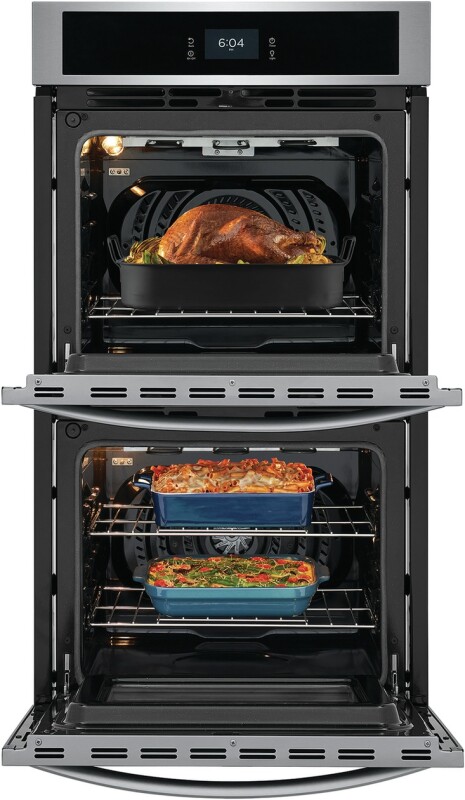 27" Double Electric Wall Oven with Fan Convection FCWD2727AS