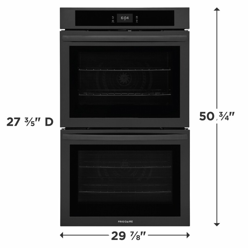 30" Double Electric Wall Oven with Fan Convection FCWD3027AB