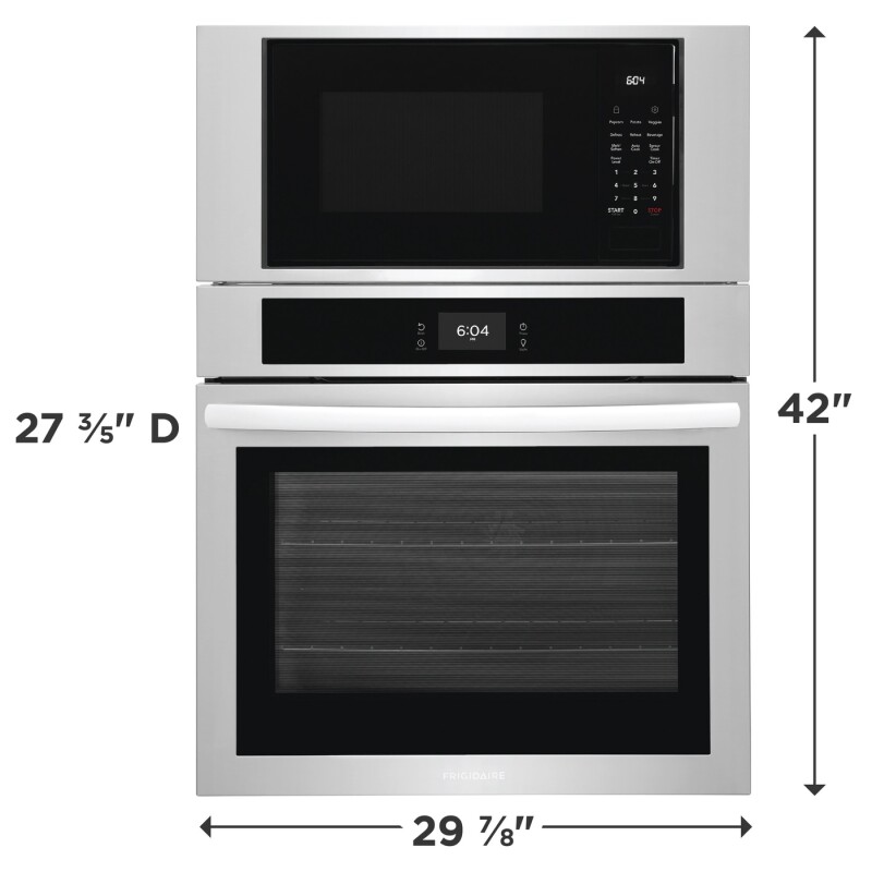 30" Electric Wall Oven and Microwave Combination FCWM3027AS