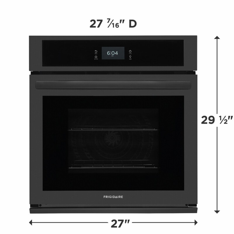 27" Single Electric Wall Oven with Fan Convection FCWS2727AB