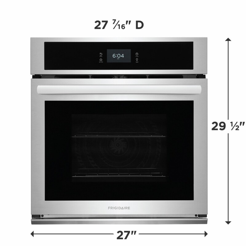 27" Single Electric Wall Oven with Fan Convection FCWS2727AS