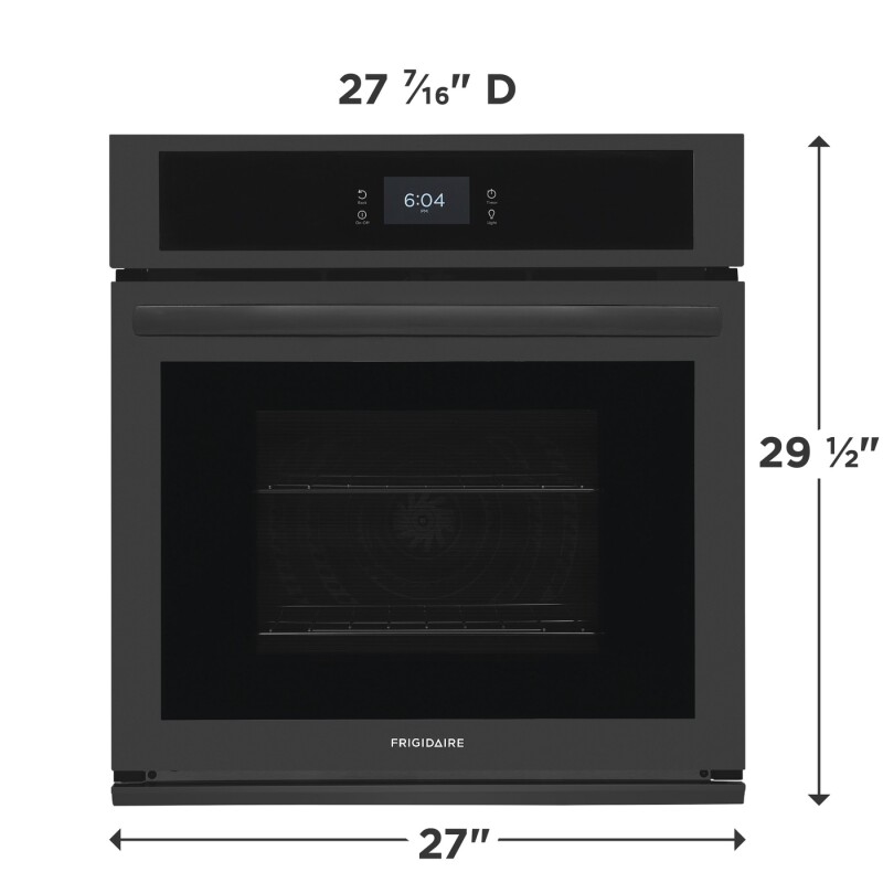 27" Single Electric Wall Oven with Fan Convection FCWS2727AW