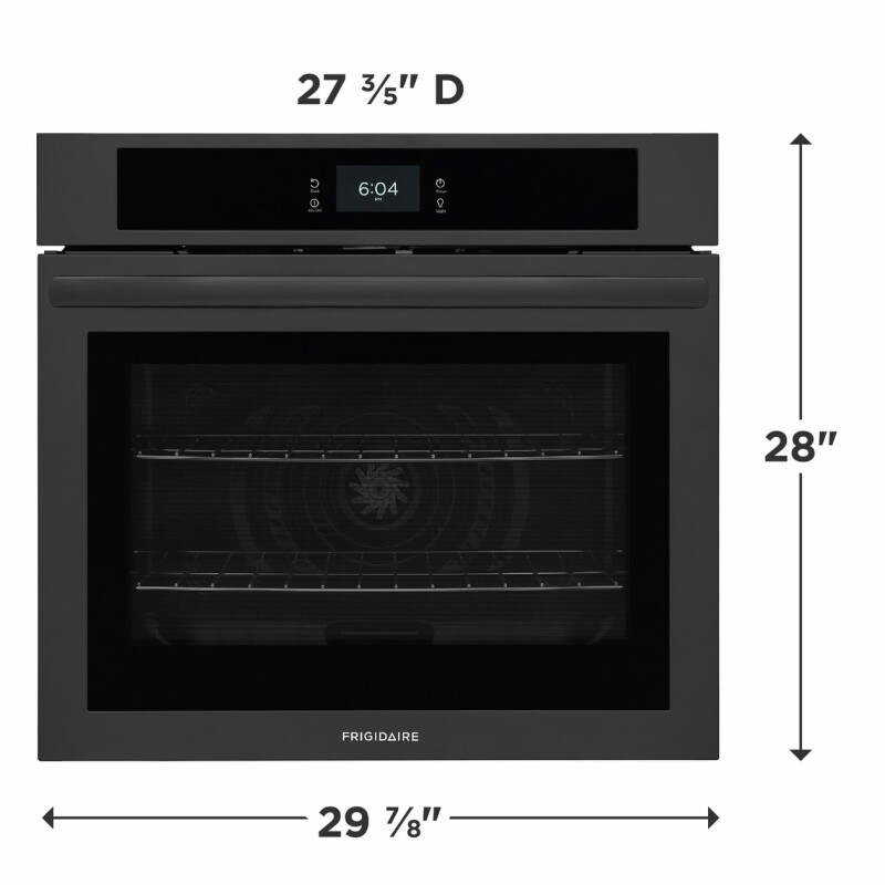 30" Single Electric Wall Oven with Fan Convection FCWS3027AB