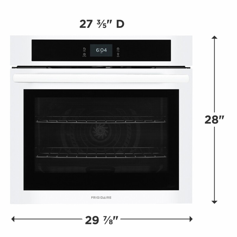 30" Single Electric Wall Oven with Fan Convection FCWS3027AW