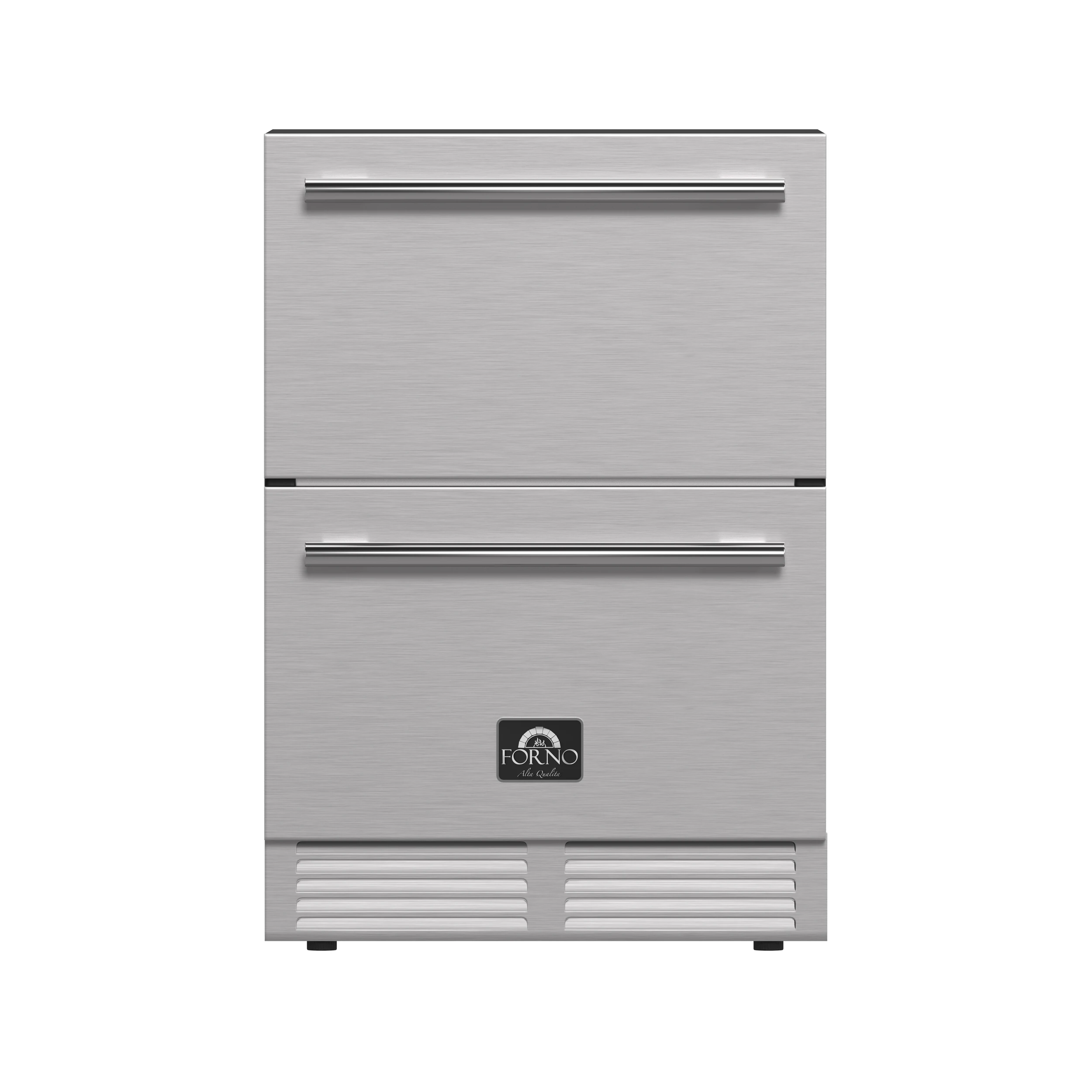 Cosenza 24" Built-In Indoor/Outdoor Drawer Freezer with Ice Maker, 4.69 cu.ft. FDRBI183824S