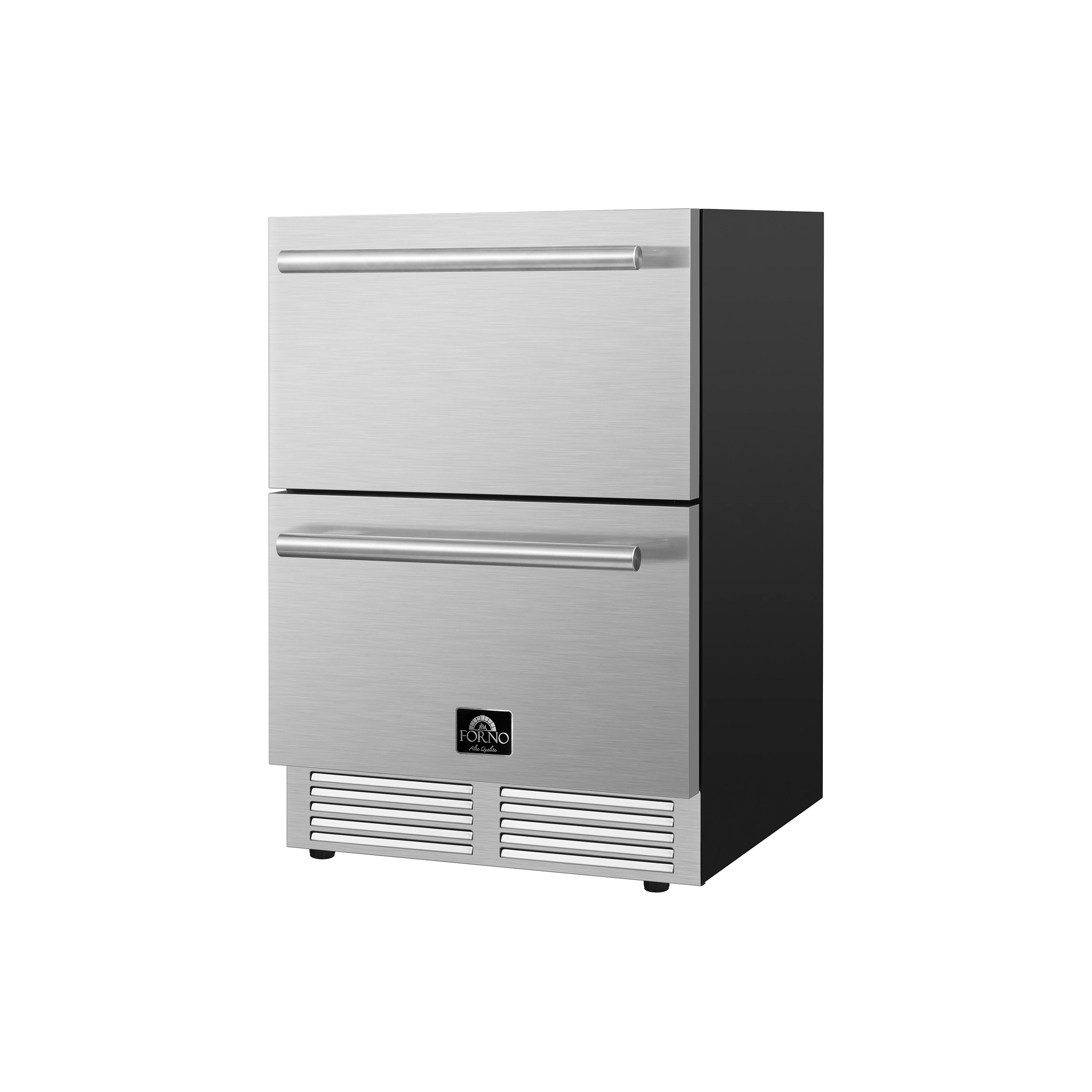 Cosenza 24" Built-In Indoor/Outdoor Drawer Freezer with Ice Maker, 4.69 cu.ft. FDRBI183824S