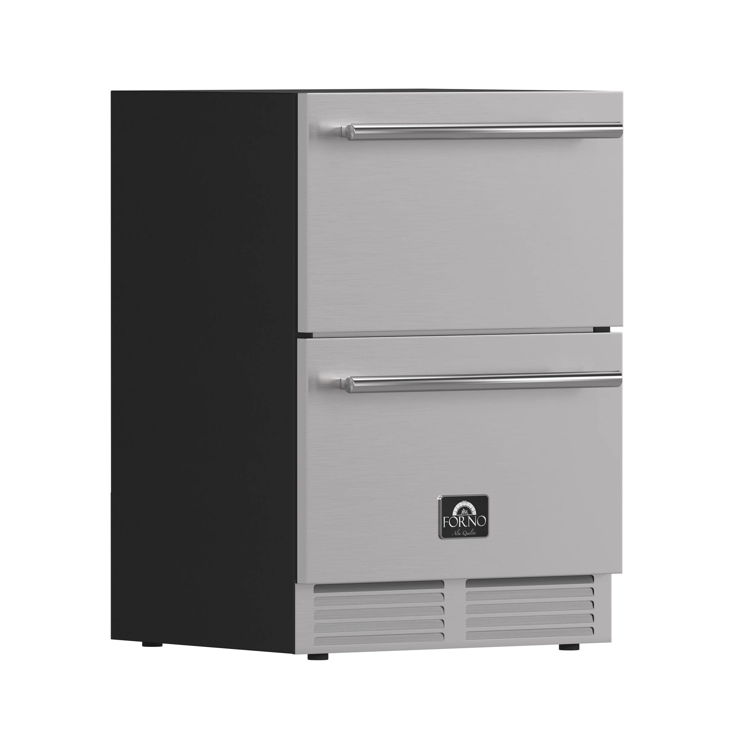 Cosenza 24" Built-In Indoor/Outdoor Drawer Freezer with Ice Maker, 4.69 cu.ft. FDRBI183824S