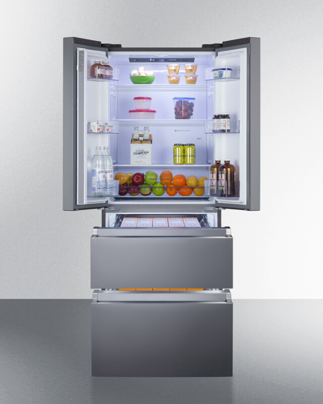 27.5" Wide French Door Refrigerator-Freezer FDRD152PL