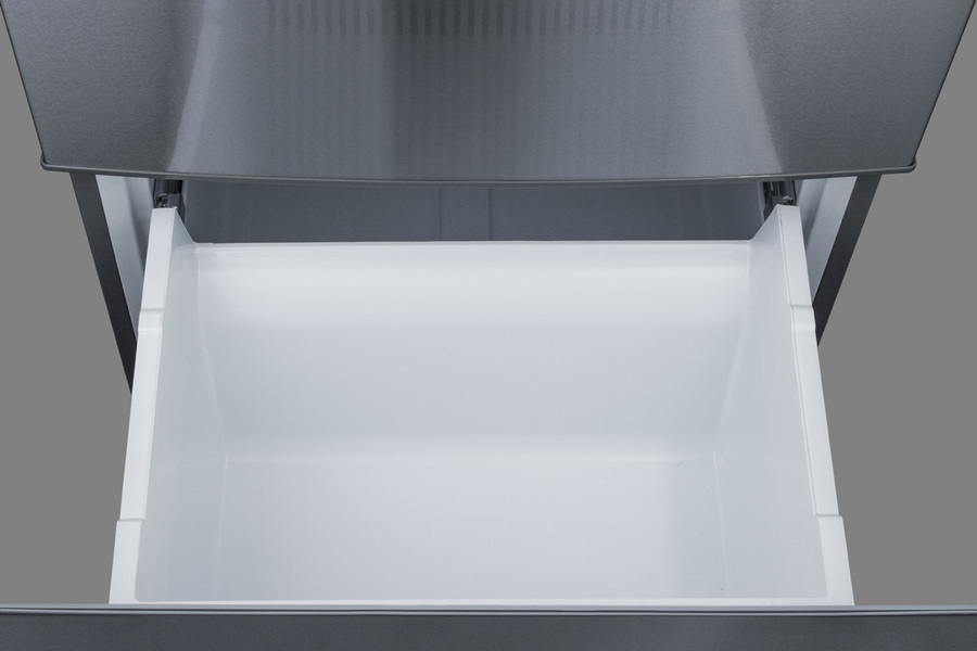 27" Wide French Door Refrigerator-Freezer FDRD15SS