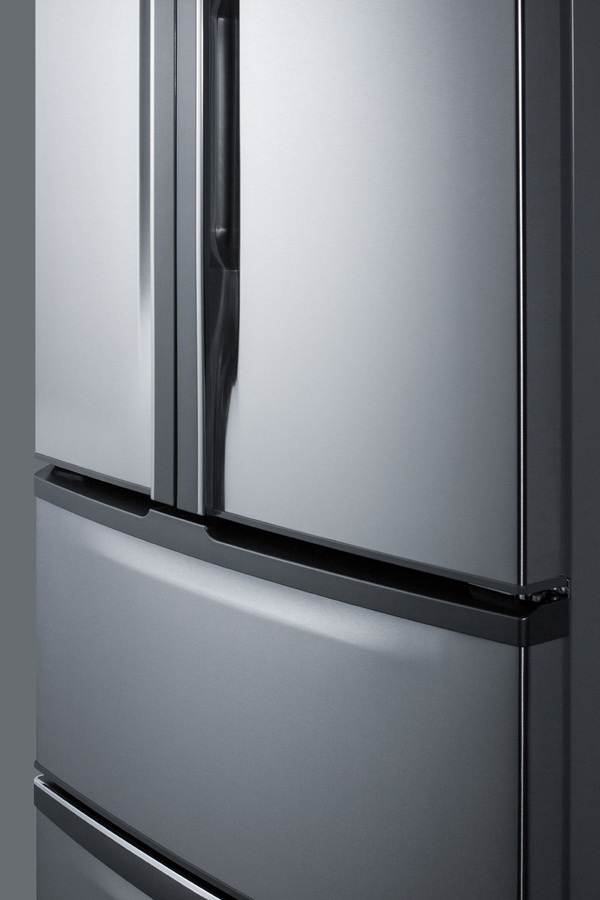 27" Wide French Door Refrigerator-Freezer FDRD15SS
