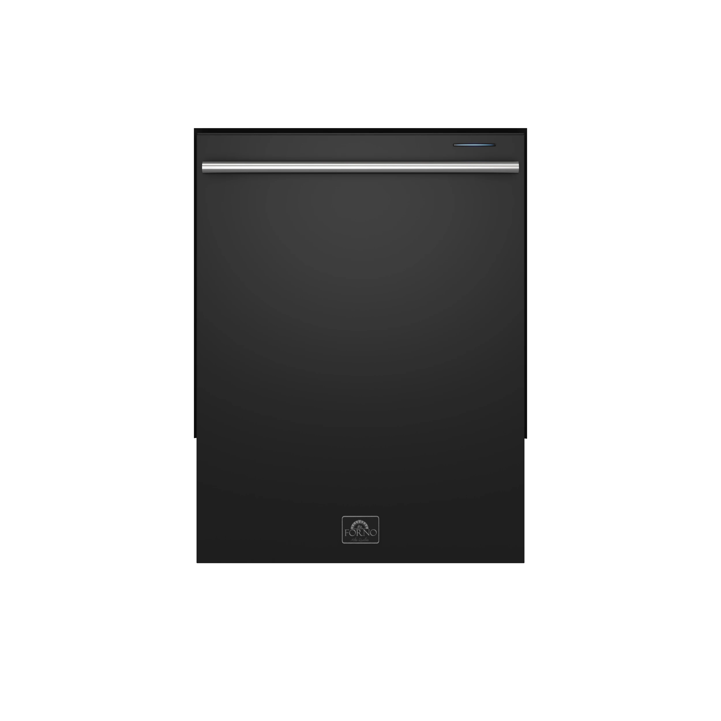 Pozzo 24-Inch Built-In Tall Tub Top Control Dishwasher, Black, 49 dBA, Soil-Sensing Capable, ENERGY STAR FDWBI806724BLK