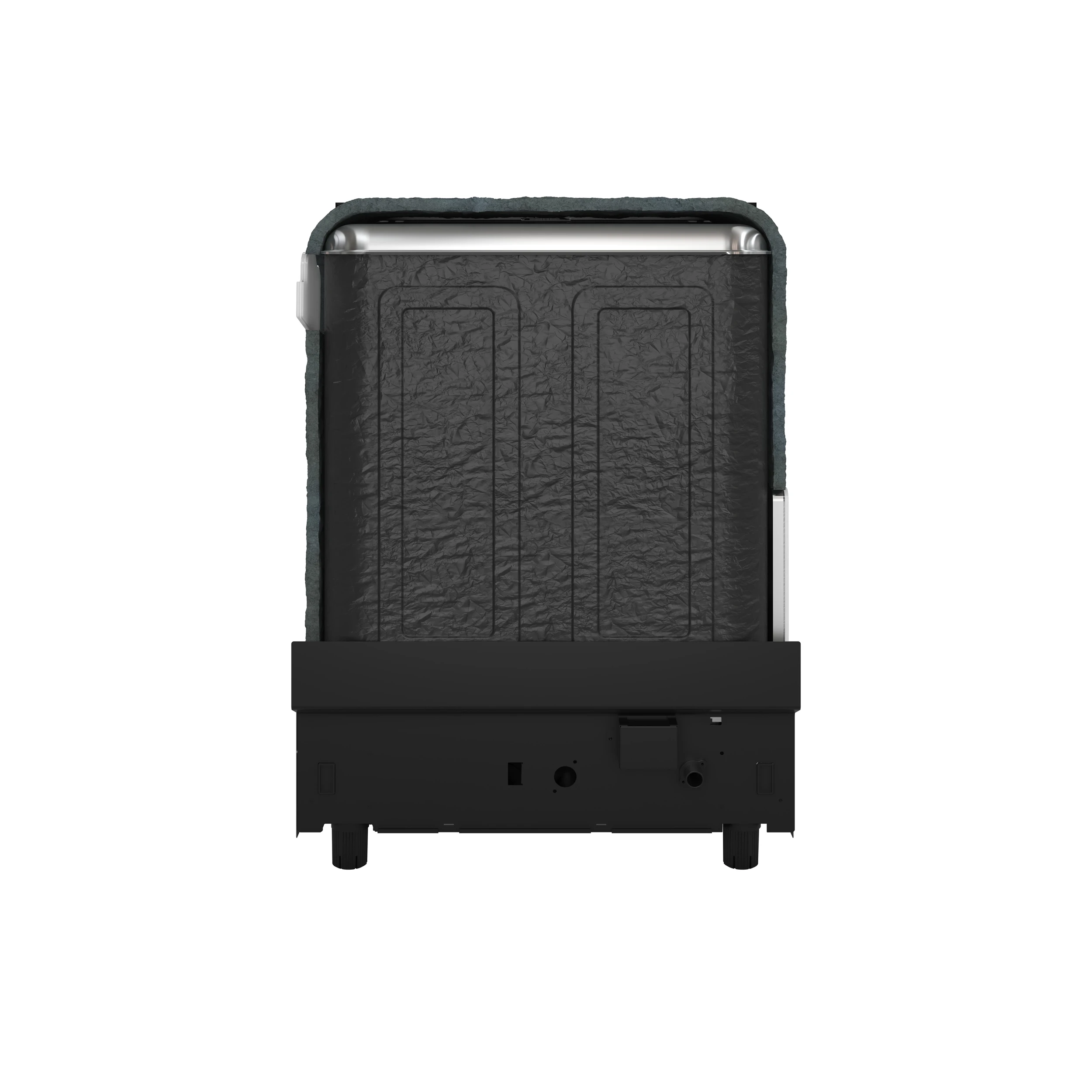 Pozzo 24-Inch Built-In Tall Tub Top Control Dishwasher, Black, 49 dBA, Soil-Sensing Capable, ENERGY STAR FDWBI806724BLK