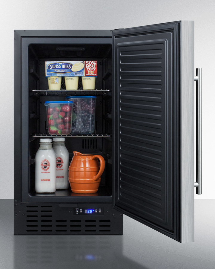 18" Wide Built-In All-Refrigerator, ADA Compliant FF1843BCSSADA