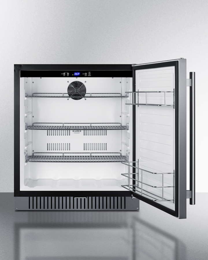 27" Wide Built-In All-Refrigerator, ADA Compliant FF27BSSADA