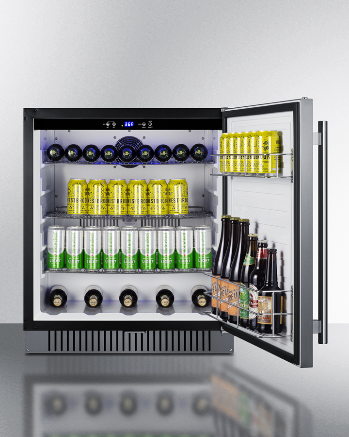 27" Wide Built-In All-Refrigerator, ADA Compliant FF27BSSADA