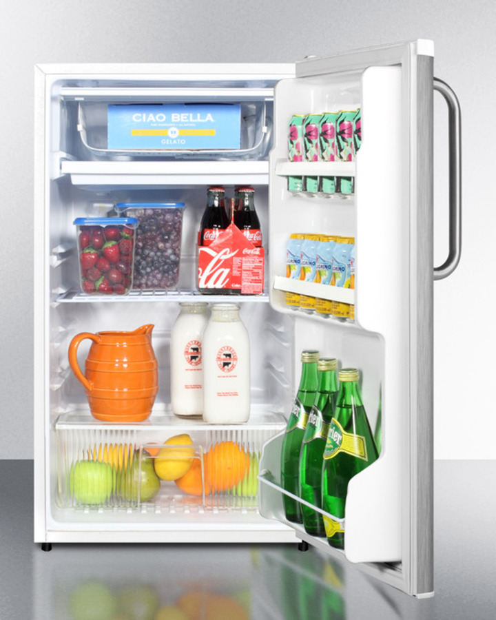 19" Wide Refrigerator-Freezer, ADA Compliant FF412ESCSSADA