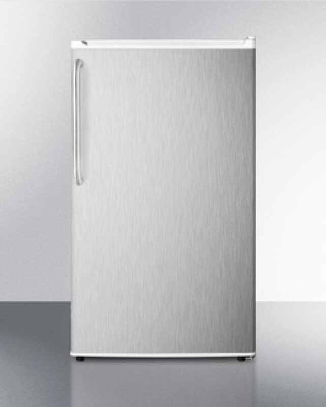 19" Wide Refrigerator-Freezer, ADA Compliant FF412ESSSTBADA