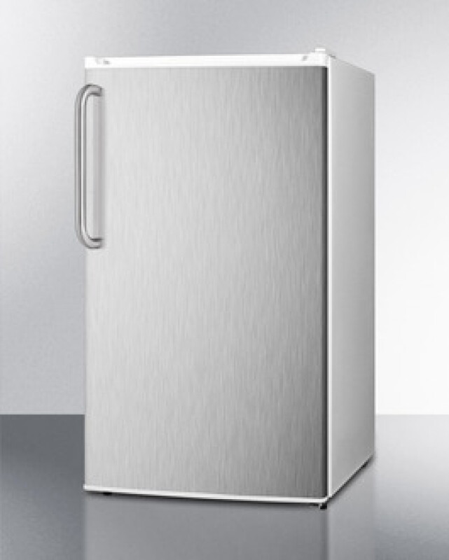 19" Wide Refrigerator-Freezer, ADA Compliant FF412ESSSTBADA