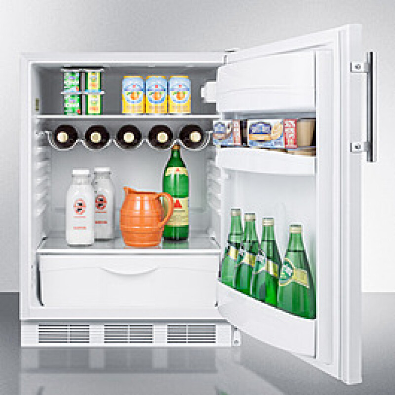 24" Wide All-Refrigerator, ADA Compliant FF61WADA