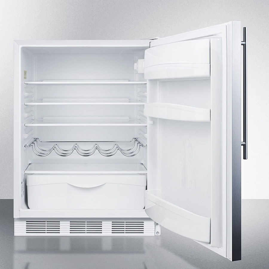 24" Wide Built-In All-Refrigerator, ADA Compliant FF61WBISSHVADA