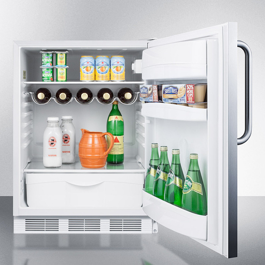 24" Wide Built-In All-Refrigerator, ADA Compliant FF61WBISSTBADA