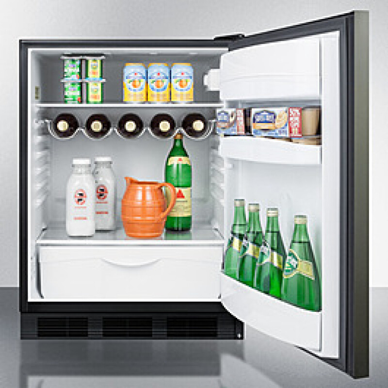 24" Wide Built-In All-Refrigerator, ADA Compliant FF63BKBIKSHHADA