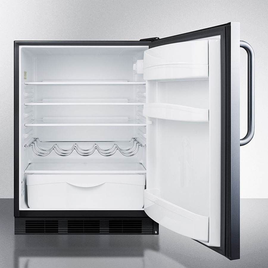 24" Wide Built-In All-Refrigerator, ADA Compliant FF63BKCSSADA